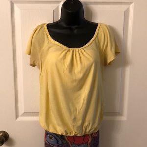 018. Pleated Neck Top